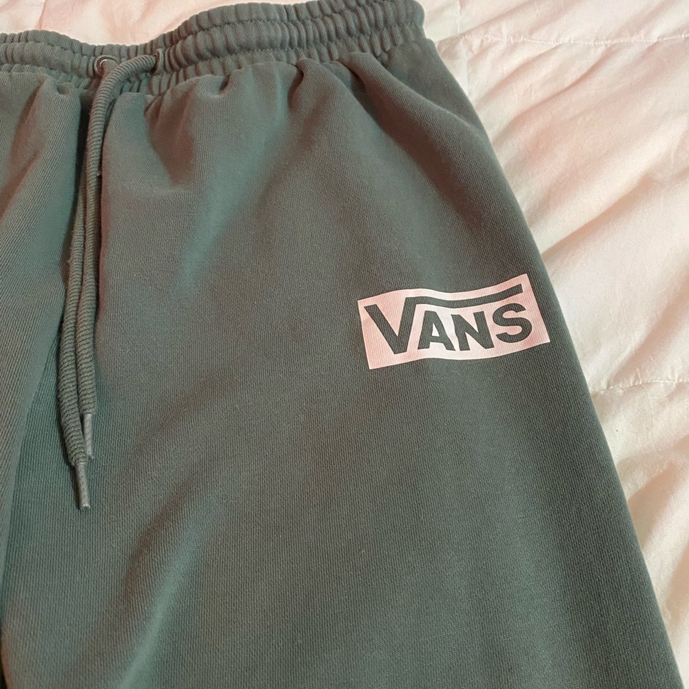 Women's Vans Green Sweatpants